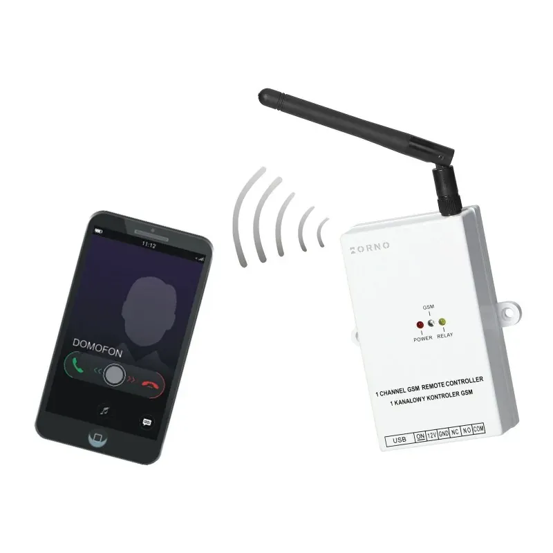 OR-GB-458 Kontroler GSM do sterowania bramą z wejściem USB 4G ORNO Oferta limitowana