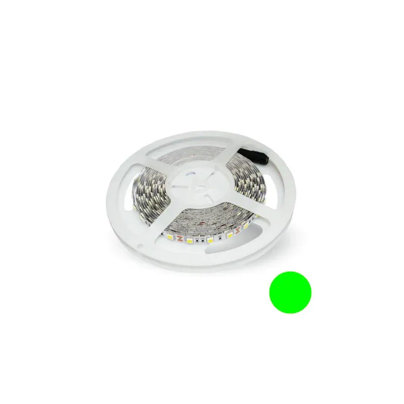 Rabat Taśma Led V-Tac Smd5050 300Led Ip20 11W/M Vt-5050 Zielony 900Lm