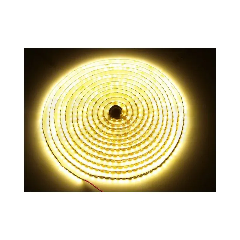 *Led Line™ Taśma 600 Smd 12V Żółta 9,6W Ip65 Ograniczona ilość