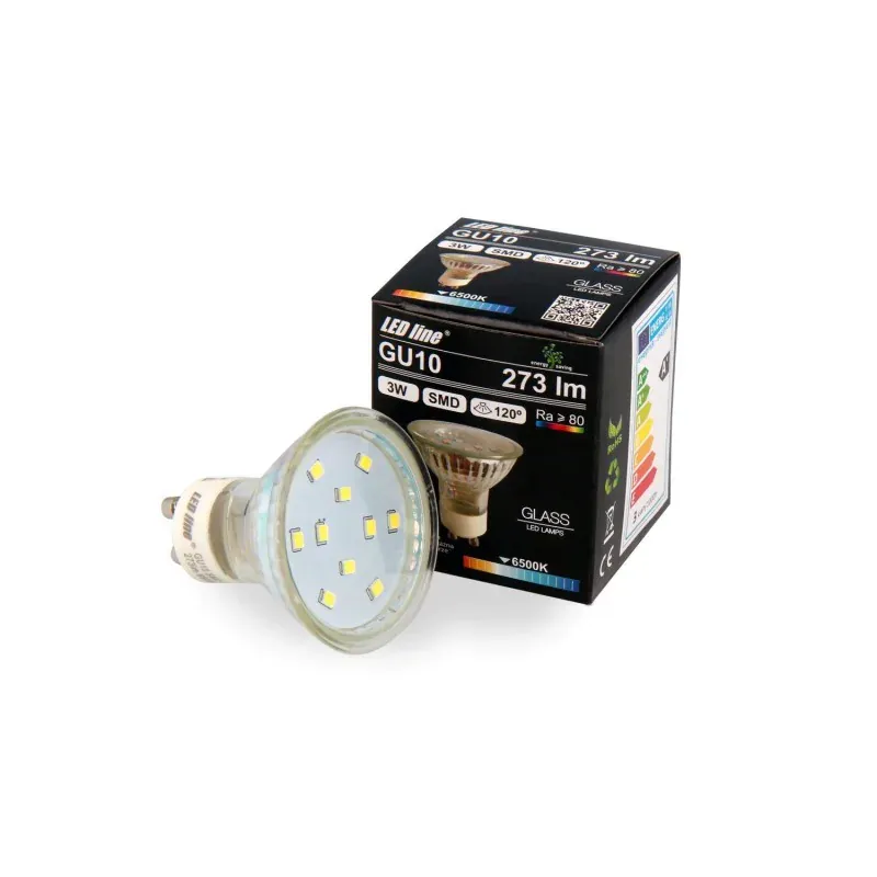 *Led Line™ Gu10 3W 6500K 273Lm 220-260V 120° Kup online