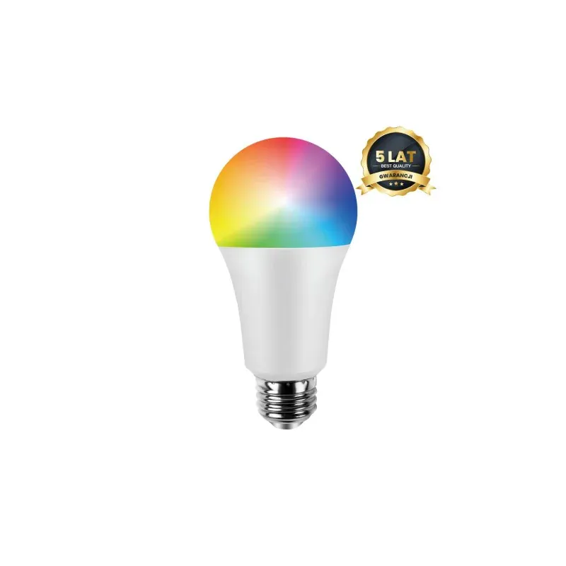 Bezpieczne zakupy Żarówka Led Wi-Fi A70 11W E27 Smart Tuya Rgb+Cct+Dim