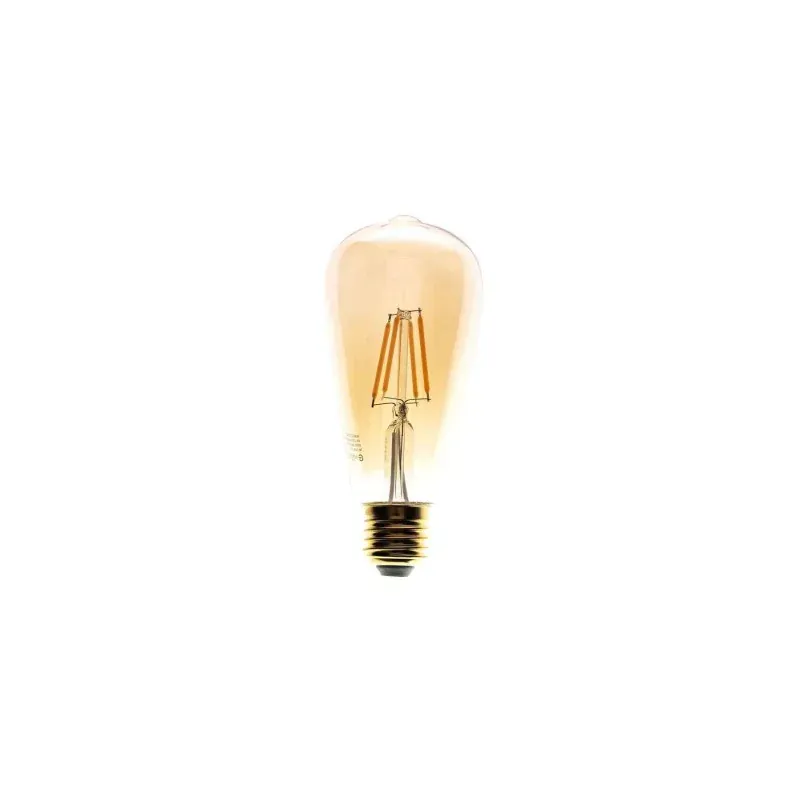 Żarówka Filamentowa Led 6W St64 E27 2700K Amber Nowy