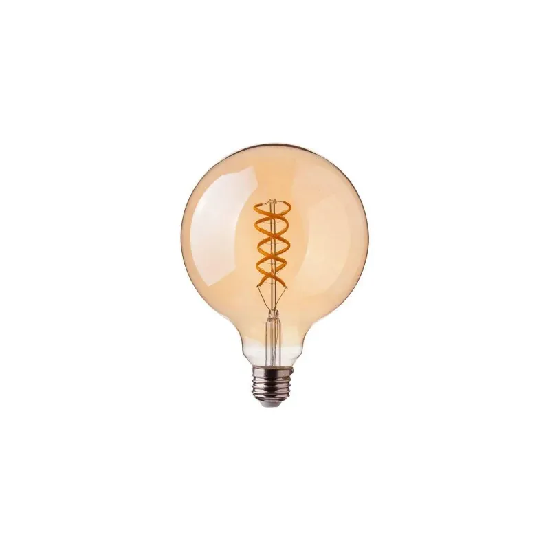 Żarówka Led V-Tac 5W Filament E27 Kula G95 Złota Vt-2075 2200K 300Lm Okazja