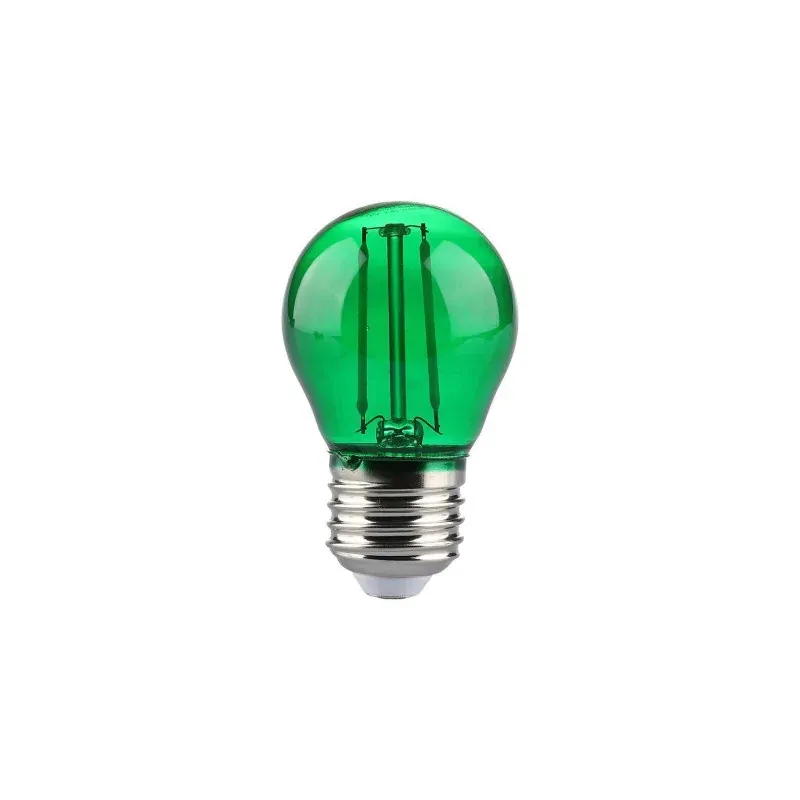 Żarówka Led V-Tac 2W Filament E27 Kulka G45 Kolor Vt-2132 Zielony 60Lm Oferta