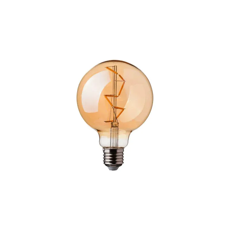 Do wyczerpania zapasów Żarówka Led V-Tac 4W Filament E27 Kula Glob G95 Bursztyn Vt-2024 2200K 400Lm