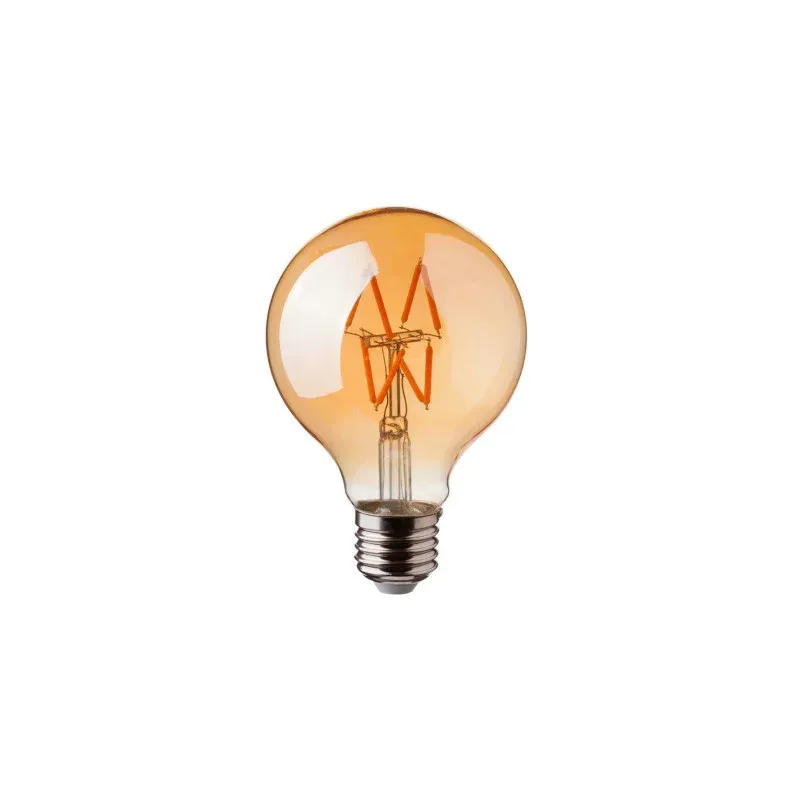 Taniej Żarówka Led V-Tac 4W Filament E27 G80 Bursztyn Vt-2004 2200K 400Lm