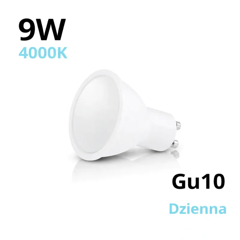 Led Gu10 9W 4000K Premium Szybka wysyłka