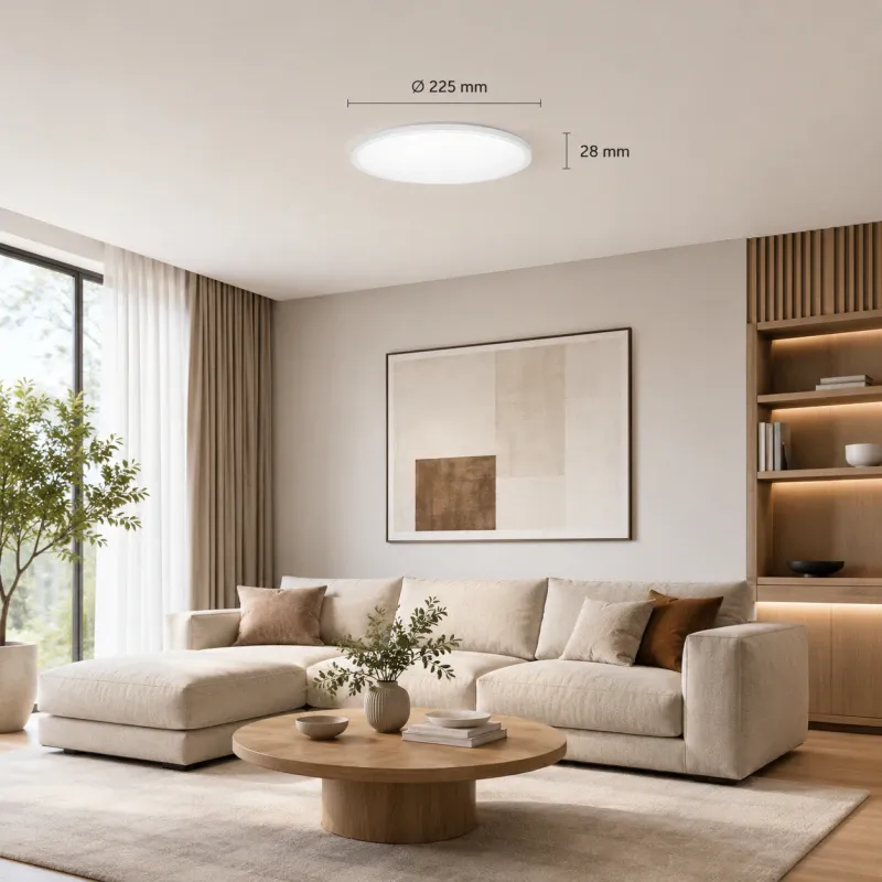 Plafon okrągły biały sufitowy led z czujnikiem ruchu i zmierzchu 12W 3Cct Lx Ip54 - 004102 Dodaj do koszyka