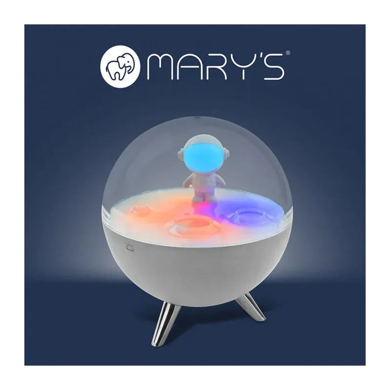 Mary‘s Lampka Nocna Led Rgb Księżyc Biały Bestseller
