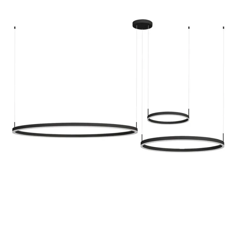 Plafon Led Jolieta 102W Czarny Cct Pilot Szybka dostawa
