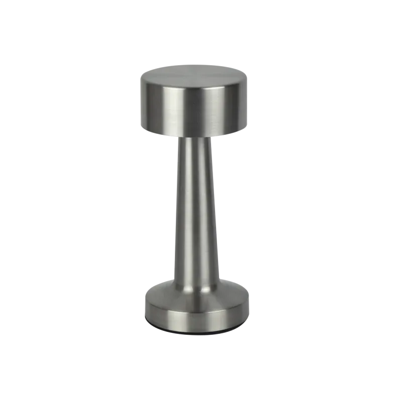Bezpieczne zakupy Lampa Stołowa Riwia 1,0W 120Lm Cct Srebrna 1.8Ah