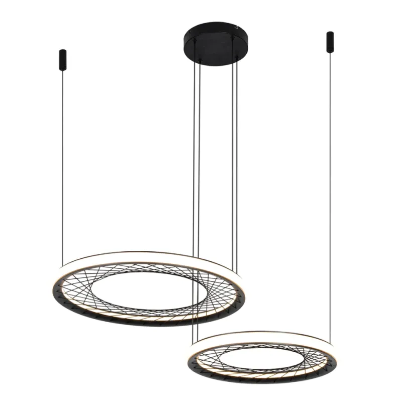 Zniżka Lampa Wisząca Nest 77W Led 61+41Cm