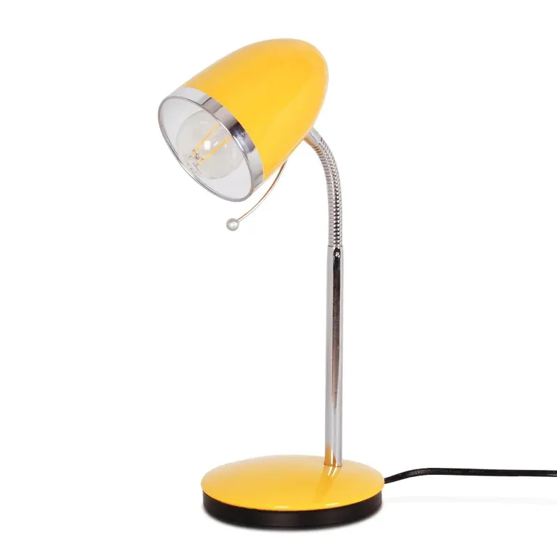 Lampka Biurkowa Żółta K-Mt-200 Z Serii Kajtek 1Xe27 Promocja
