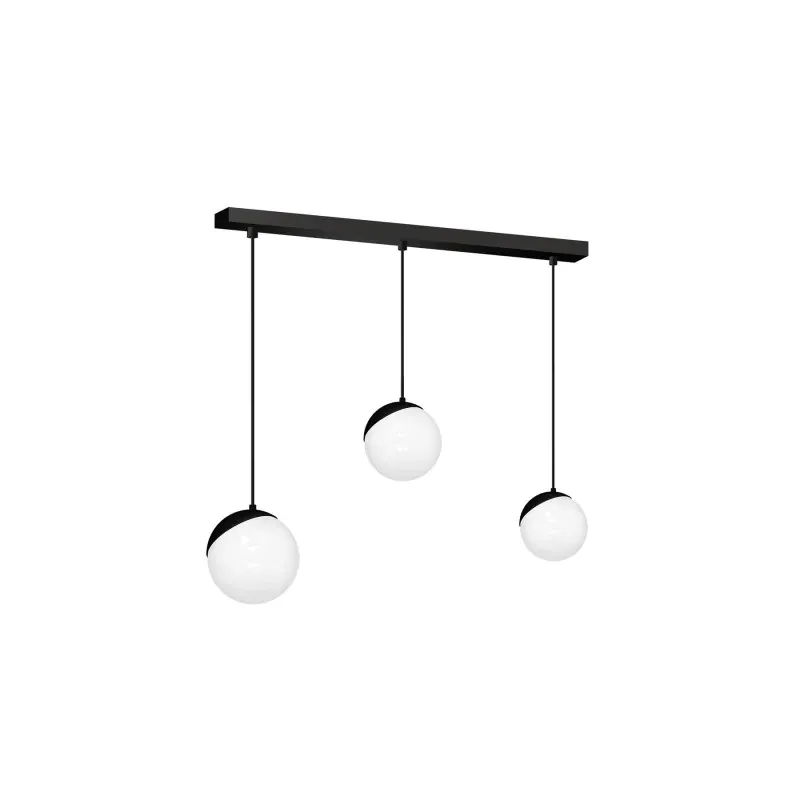 Zniżka Lampa Wisząca Sfera Black 3Xe14
