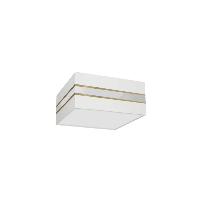 Lampa Sufitowa Kwadrat Ultimo White 2Xe27 40Cm Oferta limitowana
