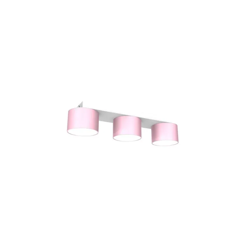 Lampa Sufitowa Dixie Pink/White 3Xgx53 Nowy