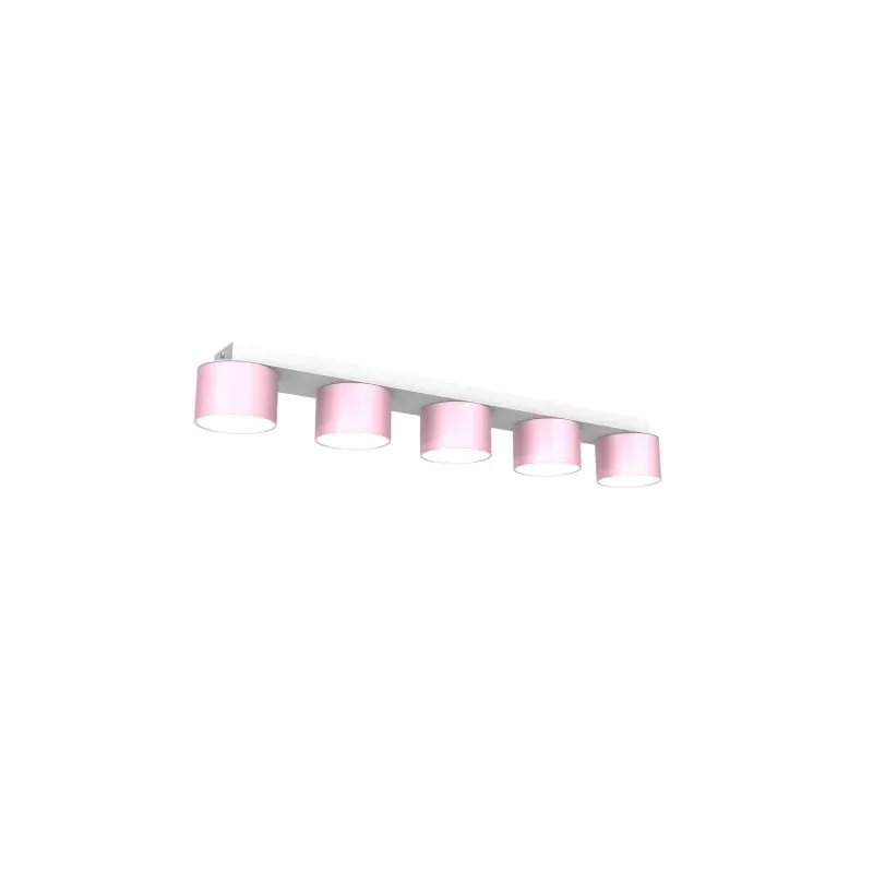 Lampa Sufitowa Dixie Pink/White 5Xgx53 Super okazja
