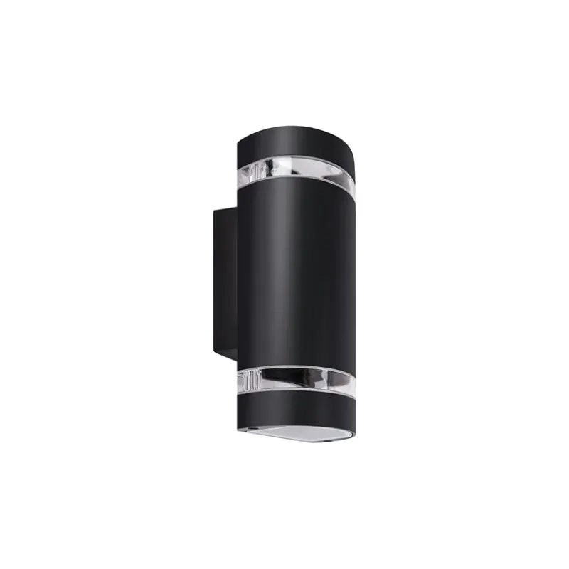 Czarna Lampa Elewacyjna Bruno 2Xgu10 C Zniżka