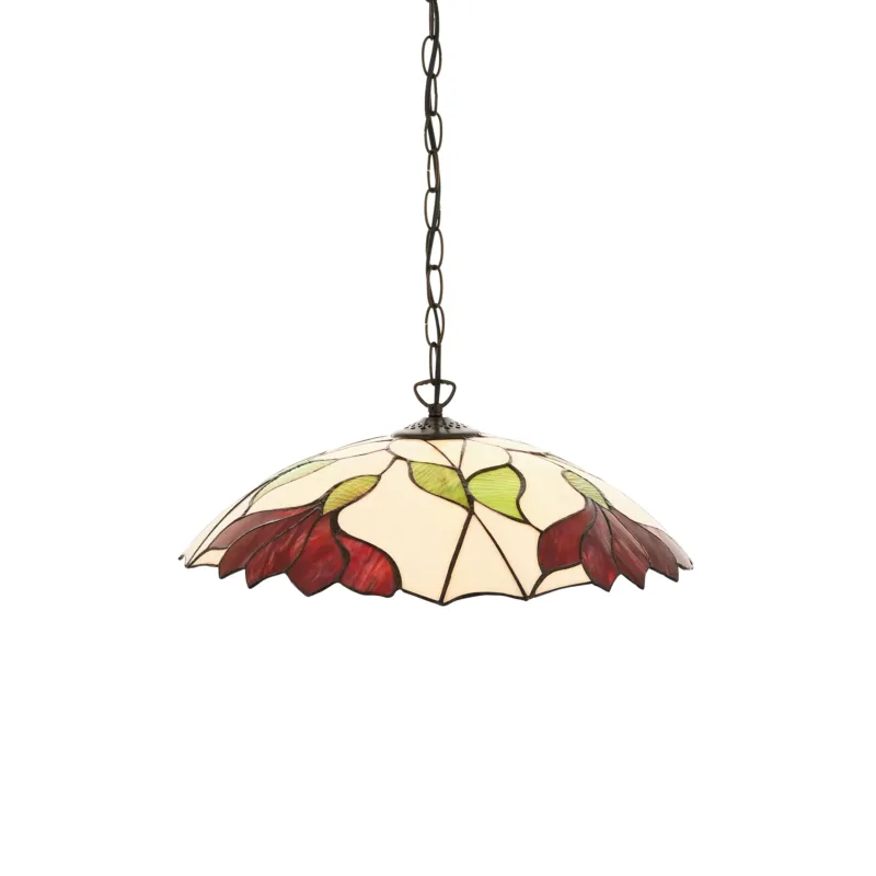 Lampa wisząca witrażowa Tiffany 11224610W z serii Interiors 1900 Sprawdź teraz