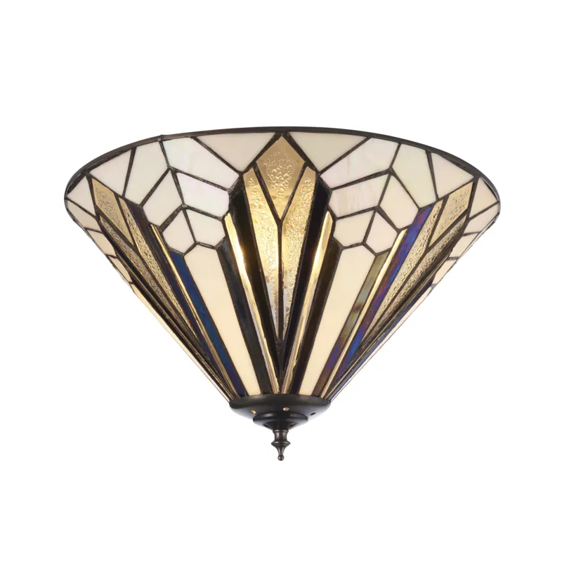 Plafon do salonu Tiffany 1121912 x 60W E27 GLS - Interiors 1900 Bestseller