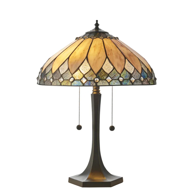 Oferta czasowa Lampa stołowa witrażowa Tiffany 1121832 z serii Interiors 1900