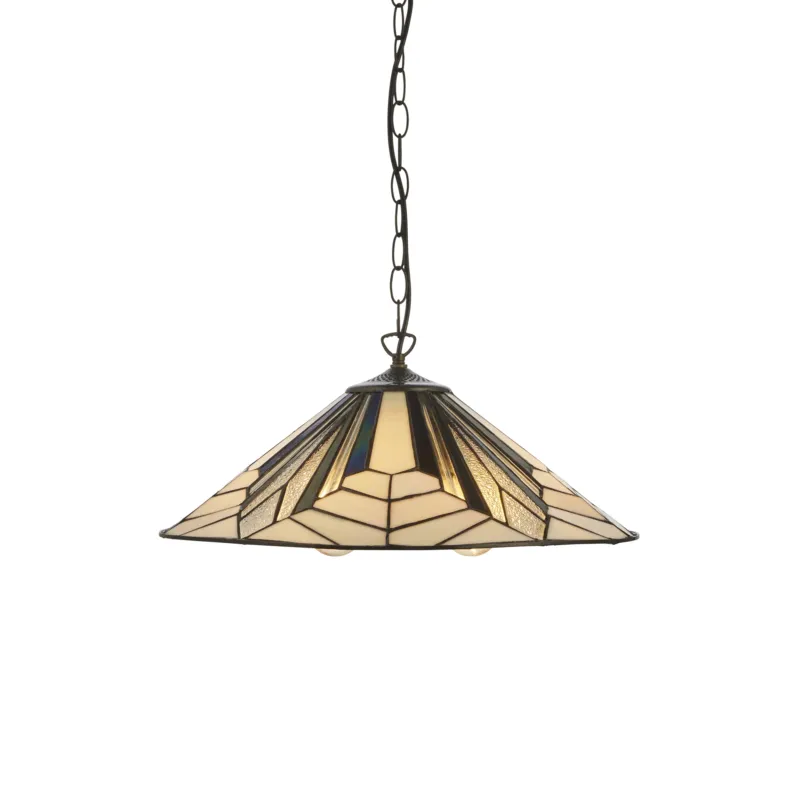 Lampa wisząca witrażowa Tiffany 1119223 z serii Interiors 1900 Nie przegap