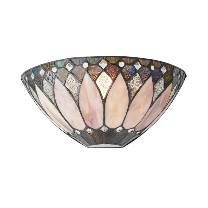 Oferta Kinkiet witrażowy Tiffany kolorowy 6398340W z serii Interiors 1900