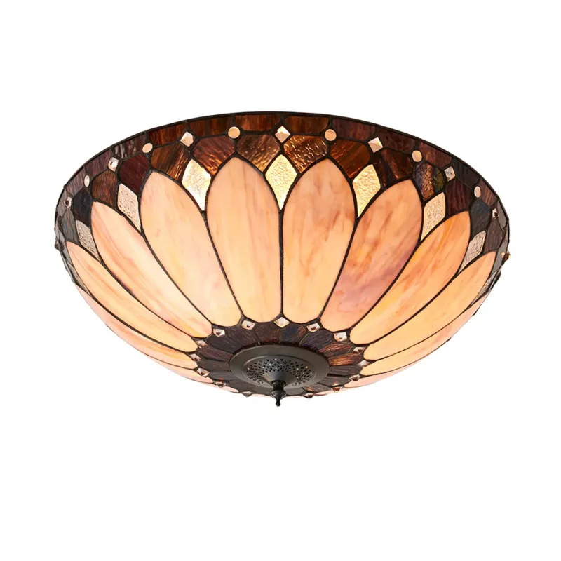 Plafon do salonu Tiffany 639732 x 60W E27 GLS - Interiors 1900 Hit cenowy