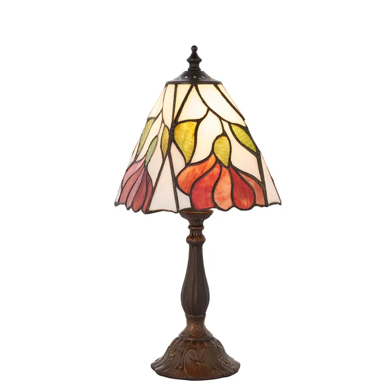 Lampa stołowa witrażowa Tiffany 6396340W z serii Interiors 1900 Obniżka ceny