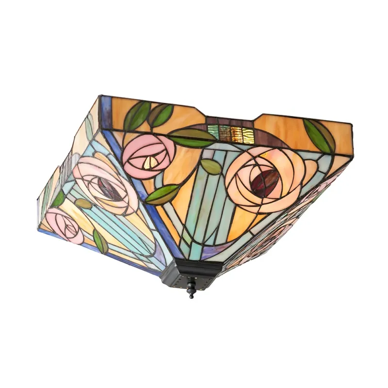 Wysoka jakość Plafon do salonu Tiffany 706982 x 60W E27 GLS - Interiors 1900