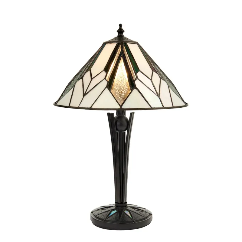 Lampa stołowa witrażowa Tiffany 7036540W z serii Interiors 1900 Do wyczerpania zapasów