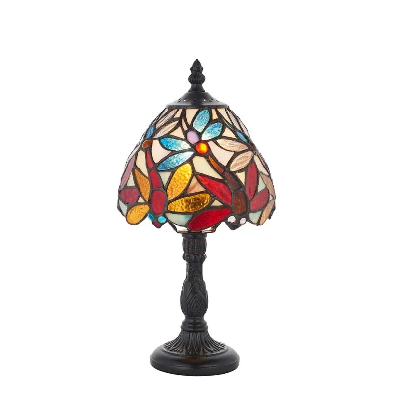Lampa stołowa witrażowa Tiffany 6424640W z serii Interiors 1900 Darmowy zwrot