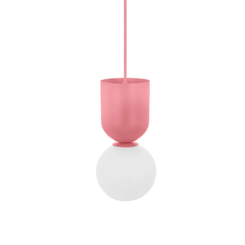 Lampa wisząca LUOTI różowa LUA188P0 - Ummo Popularny