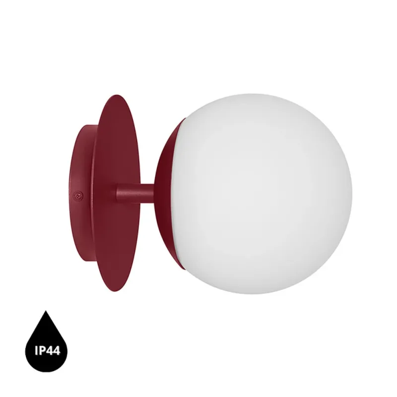 Nowy Kinkiet PLAAT C burgundowa IP44 PLC140S0 - Ummo