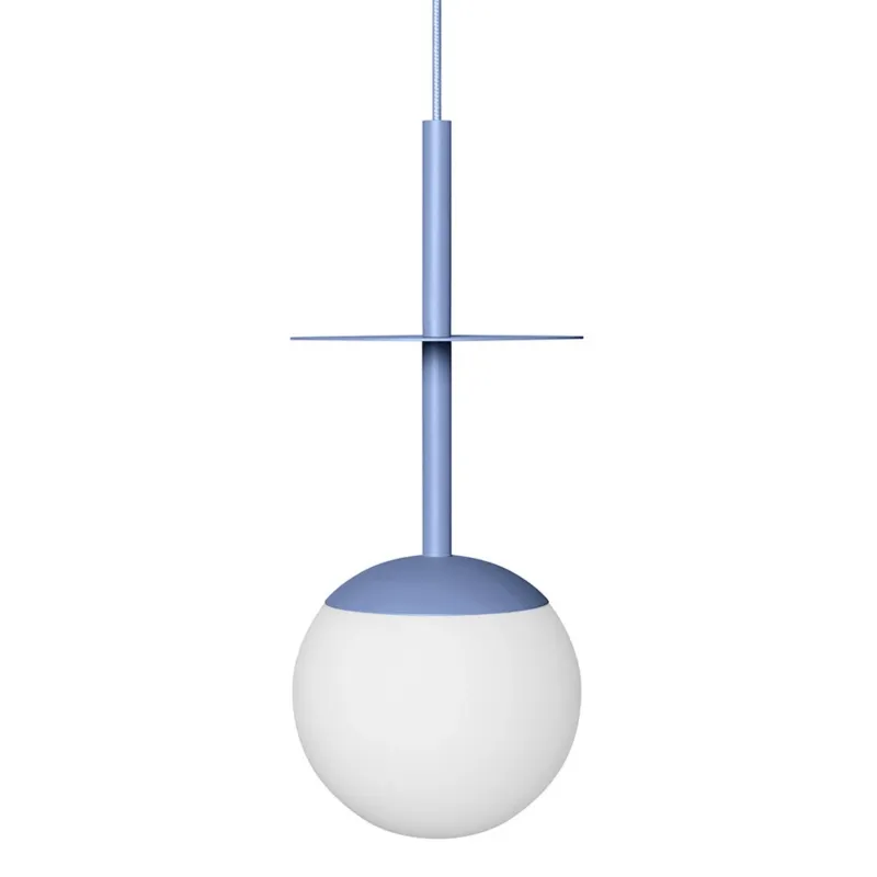 Super okazja Lampa wisząca PLAAT A niebieska PLA199P0 - Ummo