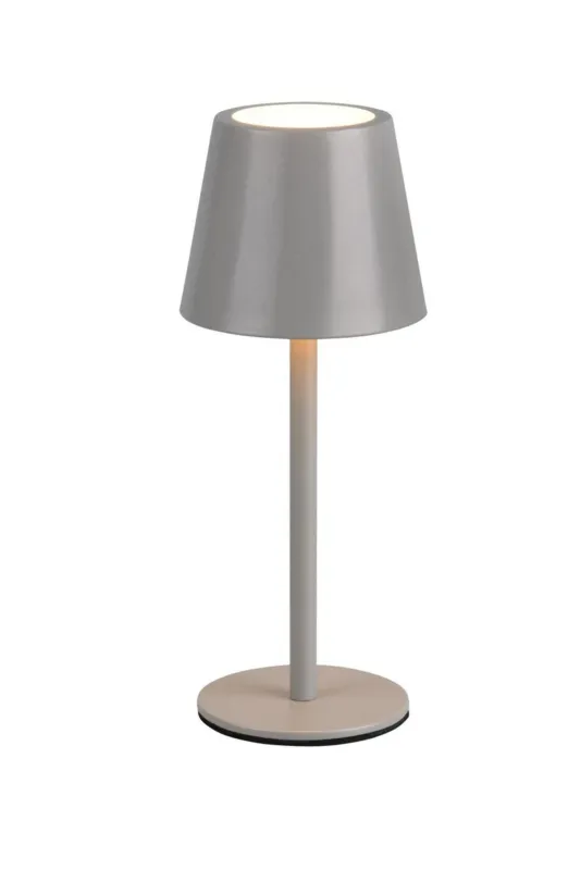 Lampa zewnętrzna przenośna LED USB CCT 1.6W LED DIAZ szara R55961177 - RL Super okazja