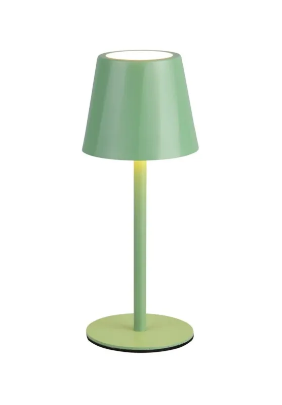 Lampa zewnętrzna przenośna LED USB CCT 1.6W LED DIAZ zielona R55961149 - RL Bestseller