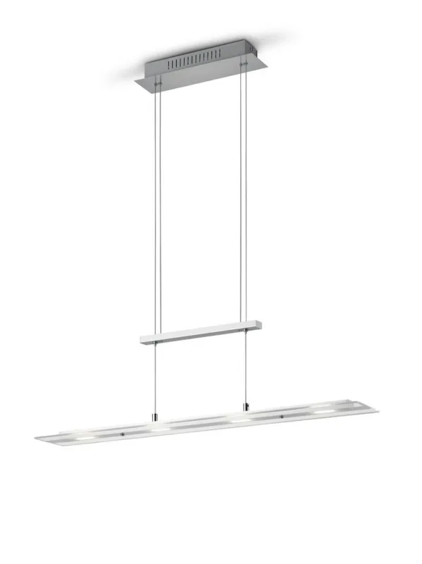 Lampa wisząca regulowana nad stół 4x5W LED 3000K nikiel MILOS R32004107 - RL Wybór klientów
