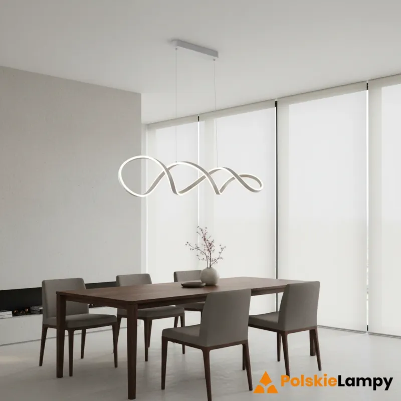 Oferta limitowana Lampa wisząca spiralna TREVANCE szary 6204-0106 - Aviano Lighting