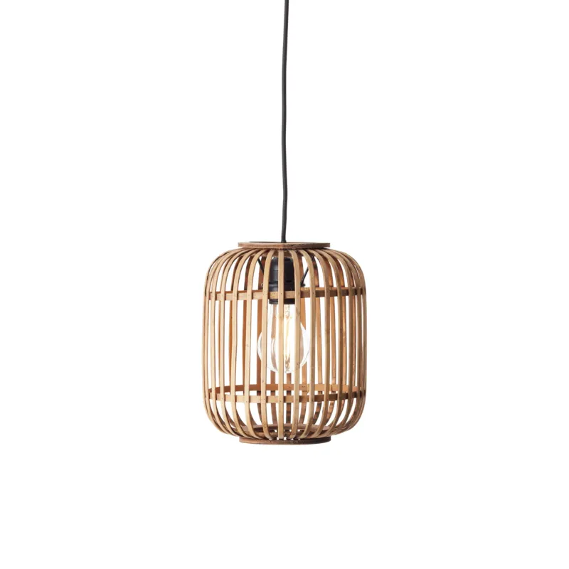 Dodaj do koszyka Lampa wisząca drewniana ażurowa 22cm 101777 z serii Mathias - Endon Lighting