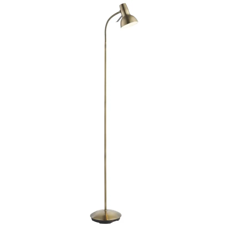 Lampa podłogowa metalowa mosiężna 161cm 76605 z serii AMALFI - Endon Lighting Ograniczona ilość