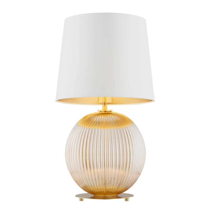 Ostatnie sztuki Lampa stołowa kula ze szkła HAMILTON 8534 - Argon