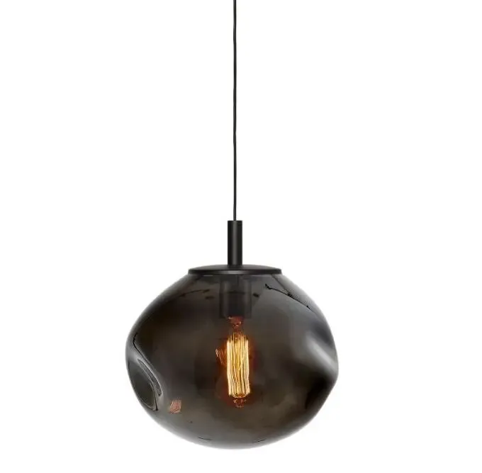 Wybór klientów Lampa wisząca designerska AVIA BLACK M 11154108 dymiona - Kaspa