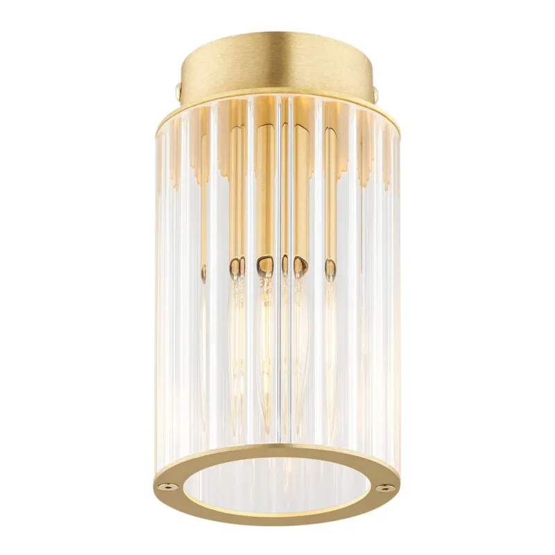Lampa sufitowa reflektor HAMPTON 8501 szkło z mosiądzem - Argon Hit cenowy