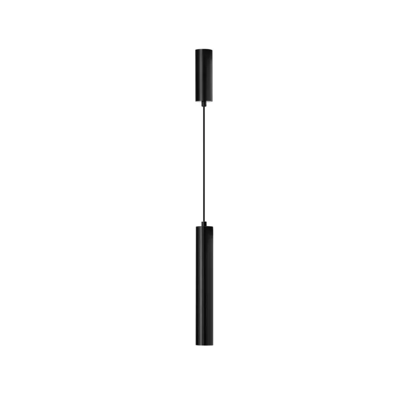 Azzardo Lampa wisząca czarna metalowa tuba LED AZ6061 z serii DAMI Wybór klientów