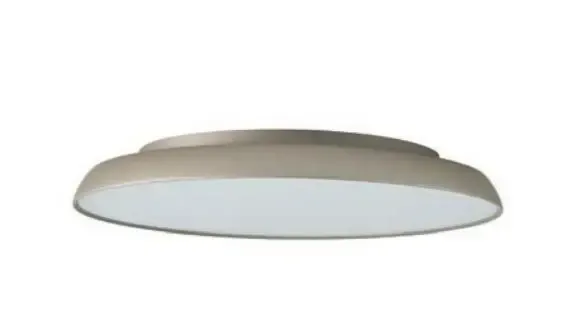 Premium Azzardo Lampa sufitowa LED okrągła 60cm szampańska AZ5802 z serii CLARA