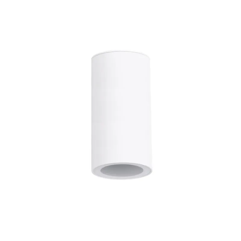 Azzardo Lampa sufitowa metalowa biała 16cm AZ6066 z serii ROTOR Hit cenowy