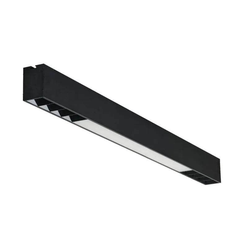 Azzardo Lampa sufitowa LED czarna prostokątna 67cm AZ5660 z serii LINELIO MIX Popularny