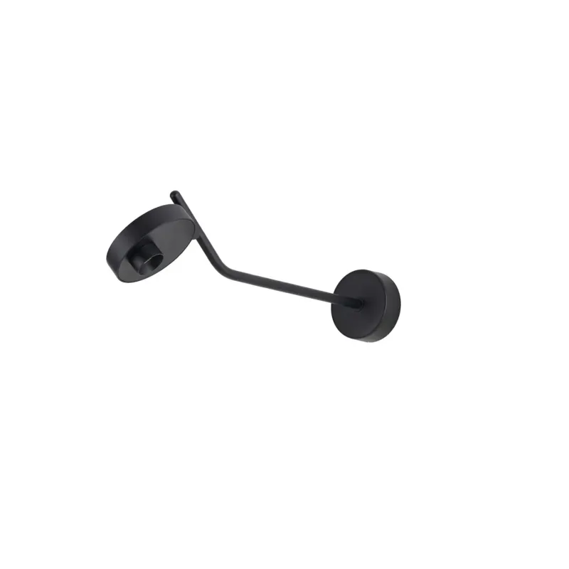 Azzardo Kinkiet metalowy czarny regulowany AZ5632 z serii ISEO ARM Ostatnie sztuki