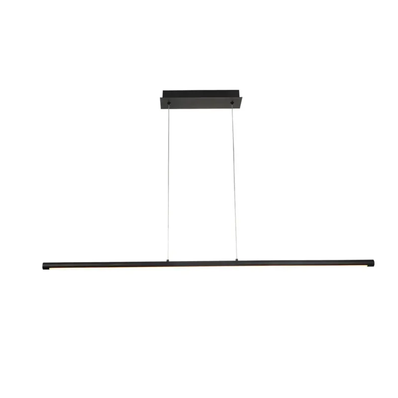 Zniżka Azzardo Lampa wisząca metalowa czarna 120cm LED AZ5766 z serii ALAMO